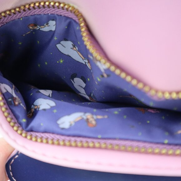 Loungefly Disney's Peter Pan Small Backpack Collectors Pack Great Condition 70th - Picture 9 of 16